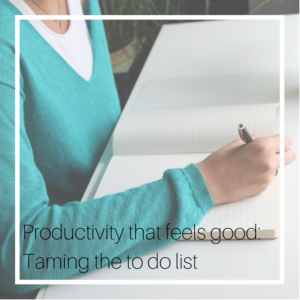 Blog post: Productivity that feels good @ MCL Consulting